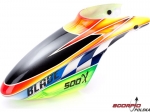 Blade 500 X: Kabina laminatowa pomarańczowo/zielona