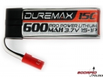 DUREMAX Power LiPol 600mAh 1S1P 3.7V 15C/9A