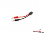 Charge Adapter: Banana to Traxxas Male