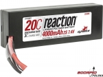 LiPol Reaction Car 7.4V 4000mAh 20C HC TRX