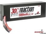 LiPol Reaction Car 7.4V 5000mAh 30C HC EC3