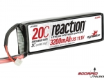 LiPol Reaction Air 11.1V 3200mAh 20C EC3 13AWG