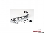 1/8 053 Mid-Range Inline Exhaust System: Polished