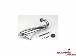 1/8 086 Hi-Speed Inline Exhaust System: Polished