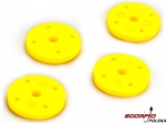 V2 Shock Pistons Yellow, 1.4 X 4: Revenge E/N