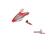 Complete Red Canopy with/Vertical Fin: BMSR