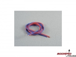 Kabel silikonowy 1.0mm x 1m czerwony / niebieski