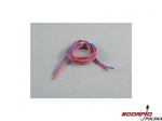 Kabel silikonowy 2.5mm x 1m czerwony / niebieski