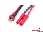 Przewód konwersji Deans F -> 4.0mm złocony (14AWG)