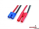 Przewód konwersji EC3 M -> 4.0mm złocony (14AWG)