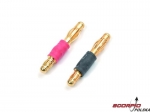 Przewód konwersji 3.5mm złocony -> 4.0mm (14AWG)