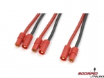 Przewód Y równoległy 3.5mm złocony 14AWG