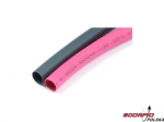 Folia termokurczliwa 2.4mm czerwona + czarna (10)