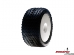 1/8 XTT TruggyTire.Bl.Mntd.w/Wht Whl.0 0ffset (2)