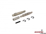 Aluminum Ctr. Trans Shaft Set. Hard Anodized: CCR