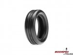 Front Wide Body Rib Tire with Liner. Red (2)