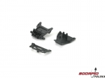 Front Bulkhead/Kickplate/Brace Set: Mini-T. MDT