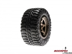 Rear Wheels & Tires Mntd. Black Chrome(Pr):Mini-DT