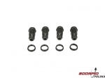 Threaded Shock Body & Adjuster Set. Alum: Mini-S