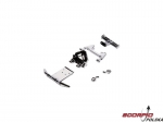 Bumper/Strut/Mount Set. Chrome: Mini Desert Buggy