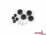 12mm Wheels Hex Set (4): MRC