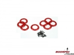 Wheels Rings. Red (8): MRC