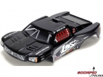 1/24 4WD Short Course Karosserie. Schwarz