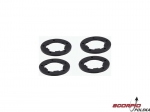 Wheel Trim Rings. Black: Mini SCT