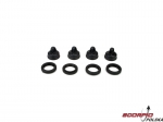 Shock Adjuster Nut & Cap (4):LST2. AFT. MUG. MGB