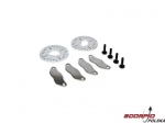 Brake Disk. Pad & Screw Set: 5TT