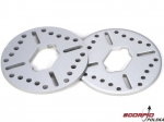 Alum. Brake Disks, Aluminum (2): 5IVE-T