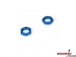 20mm Wheel Hex Nuts. Blue: LST2. MUG