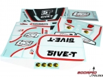 5IVE Sticker & Graphic Sheet Set: 5TT