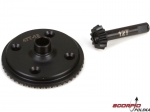 TLR: 8T 3.0: Front Ring and Pinion Gear Set