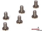 Titanium Button Head Screw. M3 x 6mm (6)