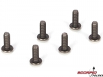 Titanium Button Head Screw. M3 x 8mm (6)