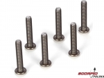 Titanium Button Head Screw. M3 x 16mm (6)