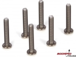 Titanium Button Head Screw. M3 x 18mm (6)