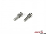 Titanium Ball Stud. 4.8 x 10mm (2)