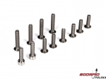 F/R Trans Screw Set   Titanium (12): 5T