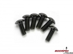 Screws, 4x12mm button-head machine (hex drive) (6)