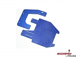 Chassis plates, T6 aluminum (front & rear)