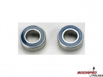 Ball bearings, blue rubber sealed (5x10x4mm) (2)