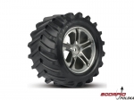 Tires, Maxx Chevron 3.8\" (2) (fits Revo/Maxx serie