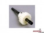 Drive gear, single-speed (19-tooth)/ slipper shaft