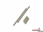 Suspension pin set (front or rear, hardened steel)