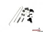 Linkage set, throttle & brake, Revo-Slayer (includ