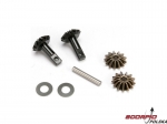 Gear set, differential (output gears (2)/ spider g