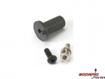 Motor mount hinge post/ 4x12mm BCS (1)/ 4x10mm CS