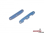 Bulkhead tie bars, front & rear, aluminum (blue-an